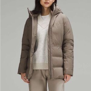 Lululemon StretchSeal Sleet Street Jacket Nomad Size 8